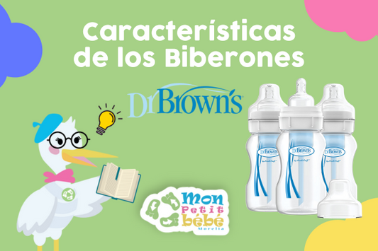 Características de los Biberones Dr. Brown's Natural Flow®
