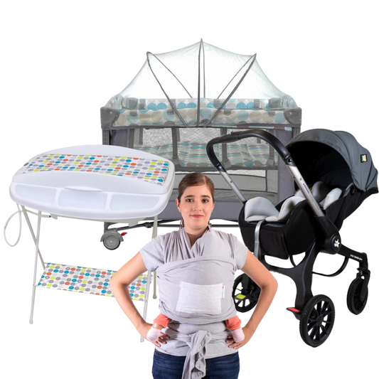 Combo Baby Chic Gris