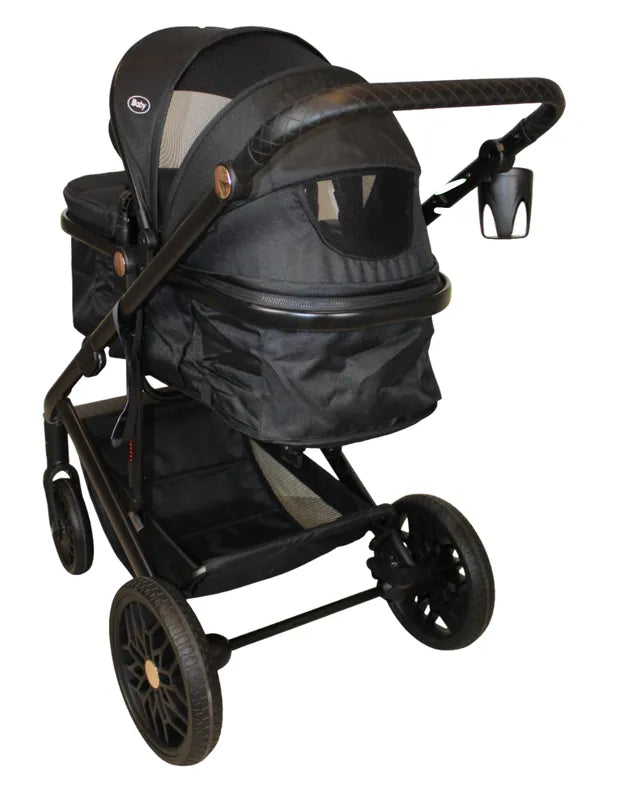 Carriola 4 en 1 Ibaby Cupra Negra