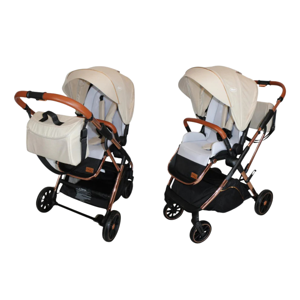 Carriola 4 en 1 Ibaby Borah Beige