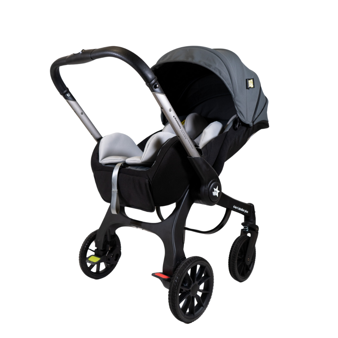 Carriola Lyra Star Kids Gris