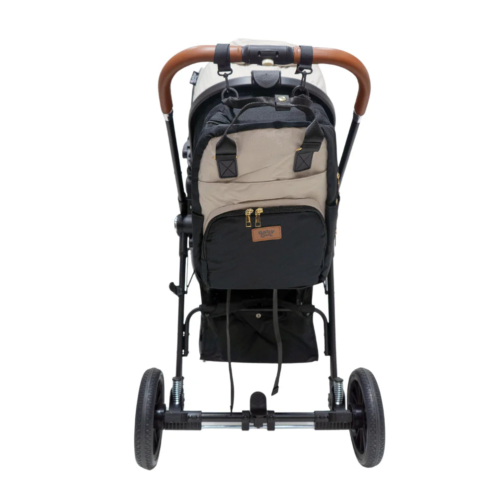 Carriola Travel Baby Owl LOA Beige