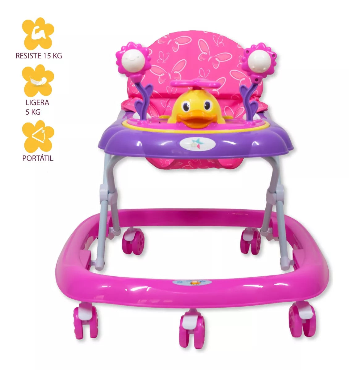 Andadera Mecedora Patita Beige