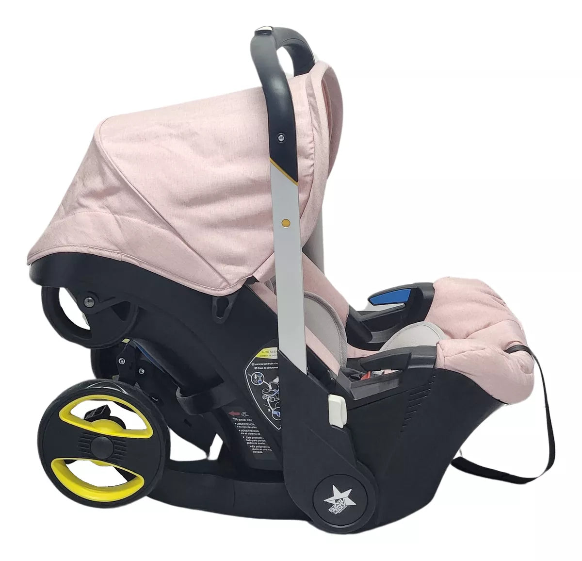 Carriola Polux estilo Doona Rosa Pastel