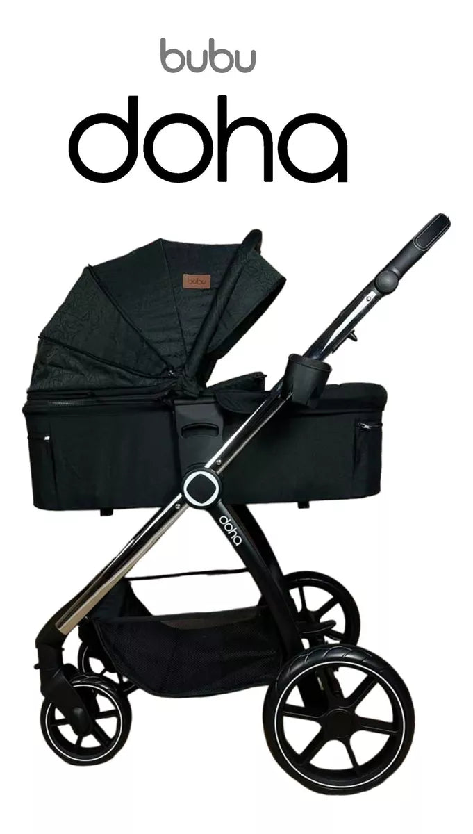 Carriola Bubu Doha 3 en 1 Negro