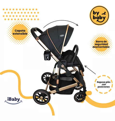 Carriola 4 en 1 Alessia Gris