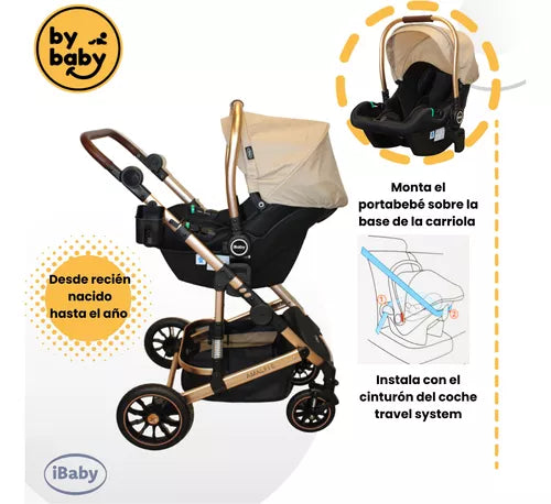 Carriola 6 en 1 Amalfi Beige