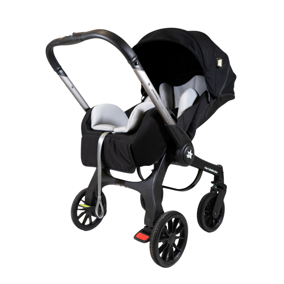 Carriola Lyra Star Kids Negra