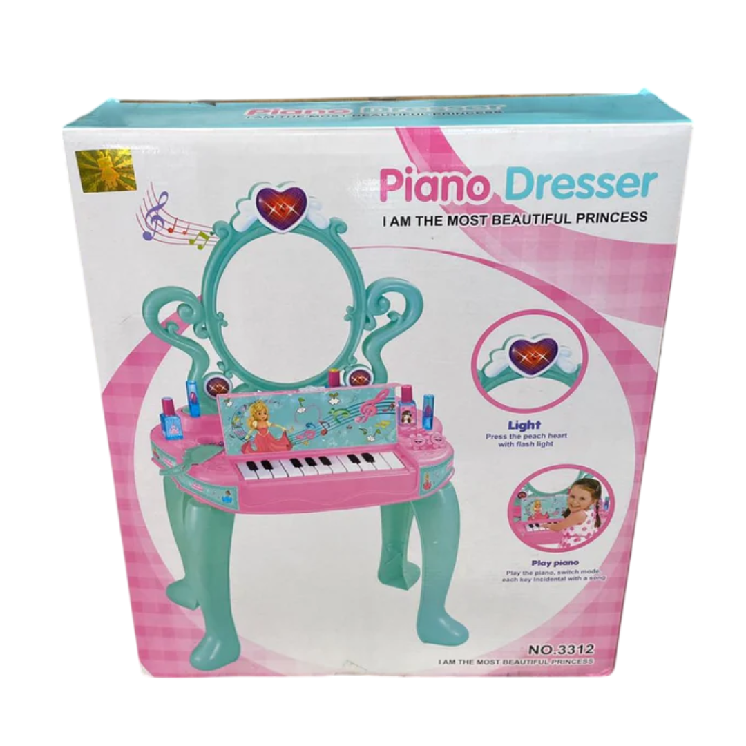 Juguete para Niñas con Tocador y Piano
