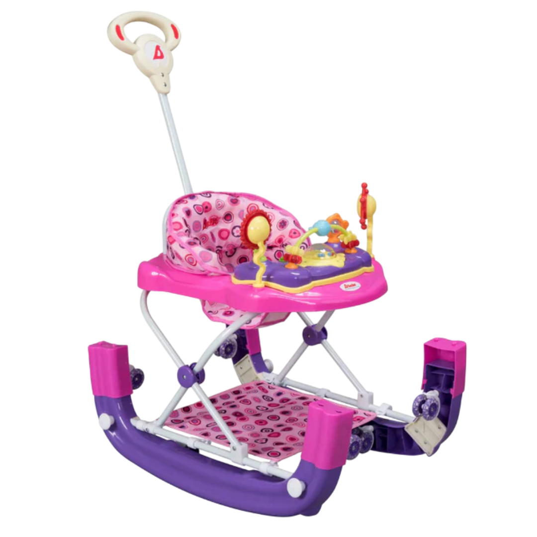 Andadera Mecedora Sunshine D´bebé Rosa