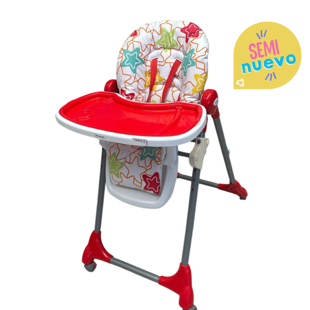 SEMINUEVO / Silla Alta Snack Prinsel Periquera