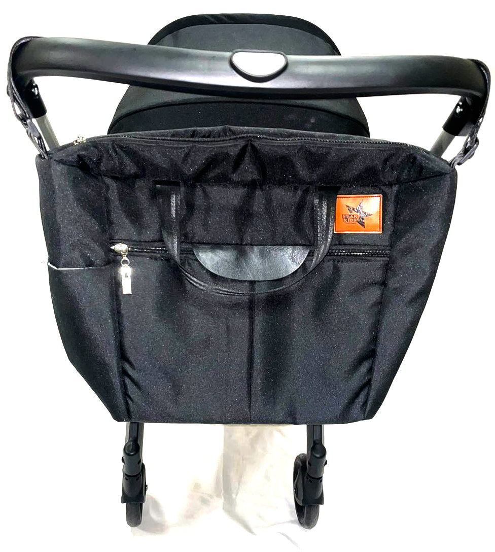 Carriola Polux Estilo Doona Convertible a Portabebé Color Negro