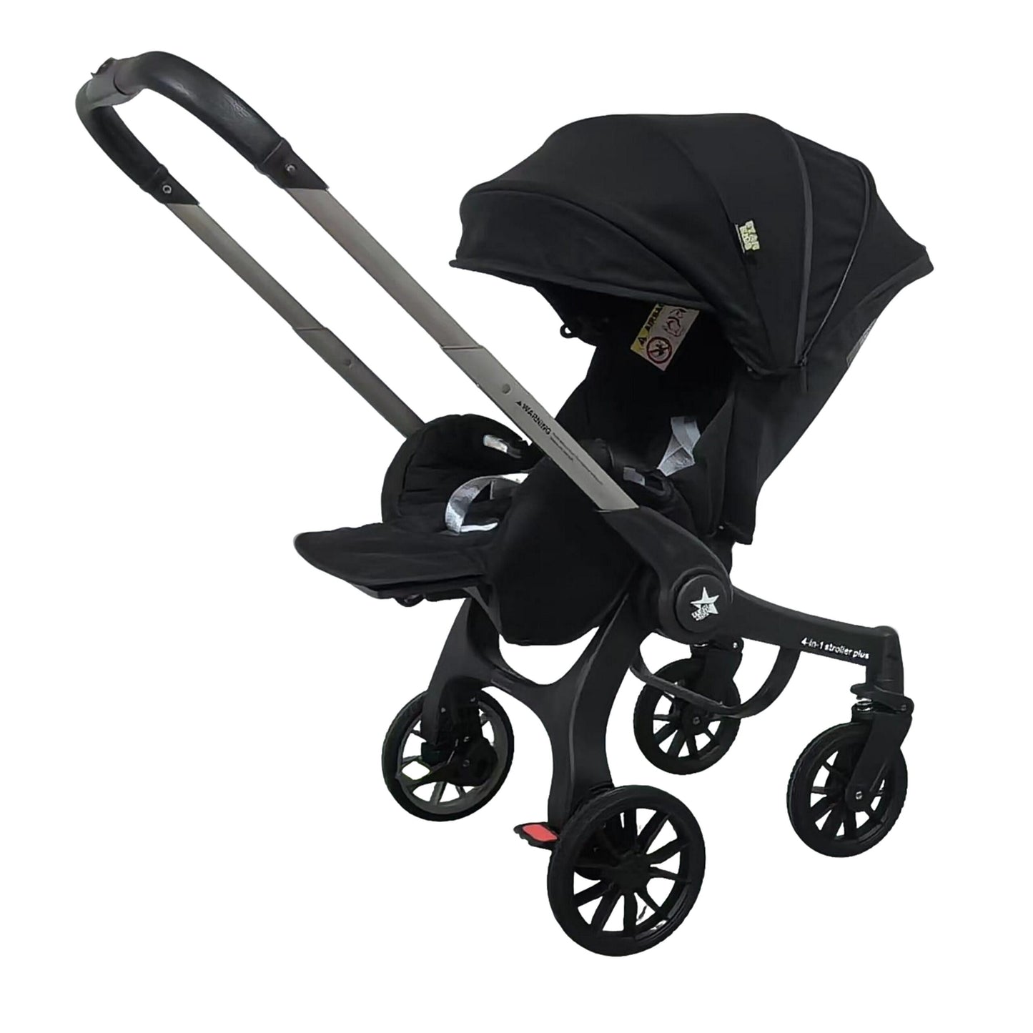 Carriola Lyra Star Kids Negra