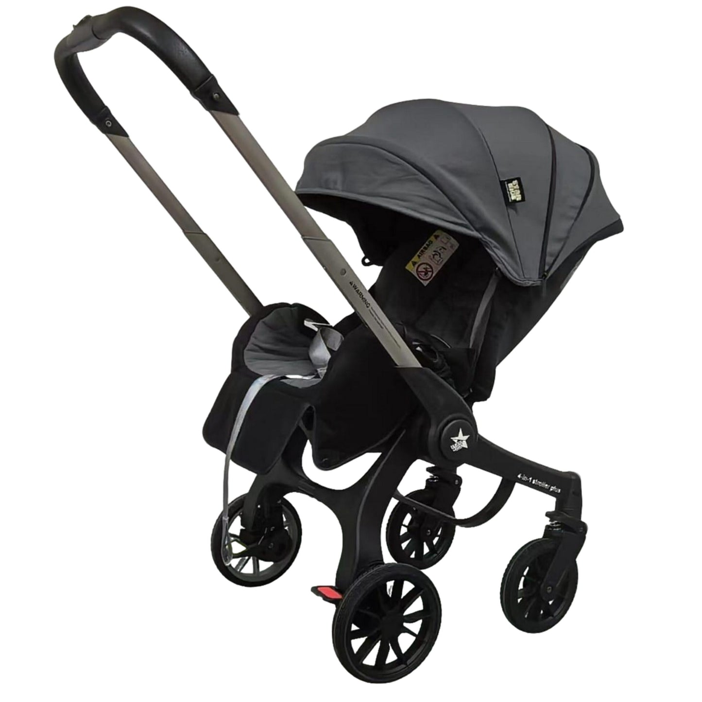 Carriola Lyra Star Kids Gris