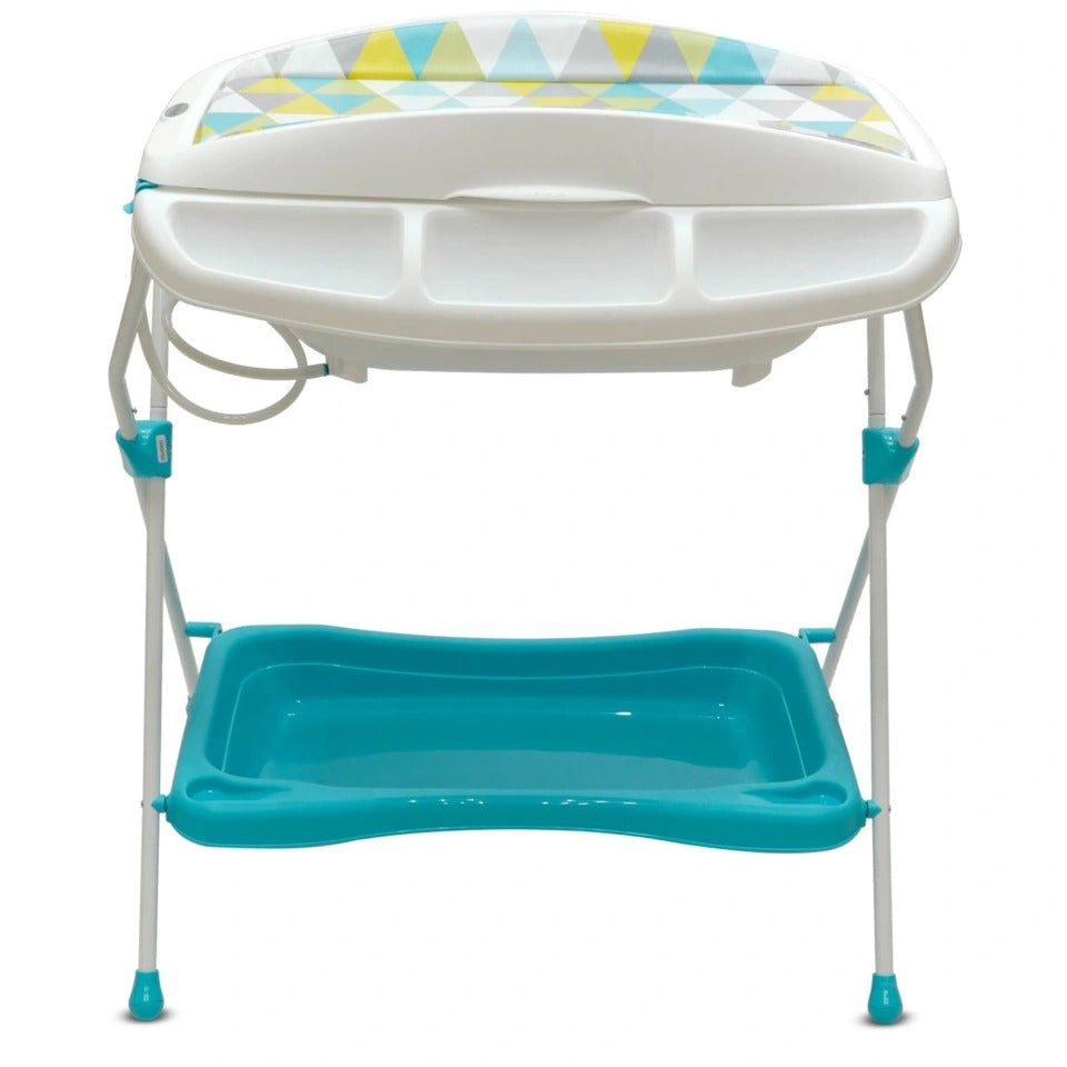 Bañera Cambiador y Base Azul