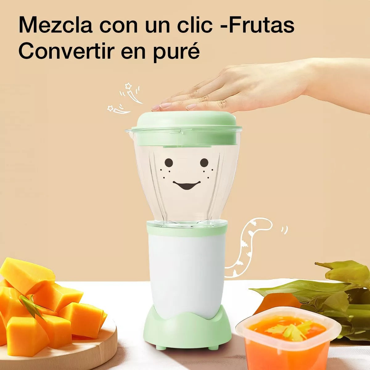 Baby Bullet Procesador De Alimentos para Bebé Papillas