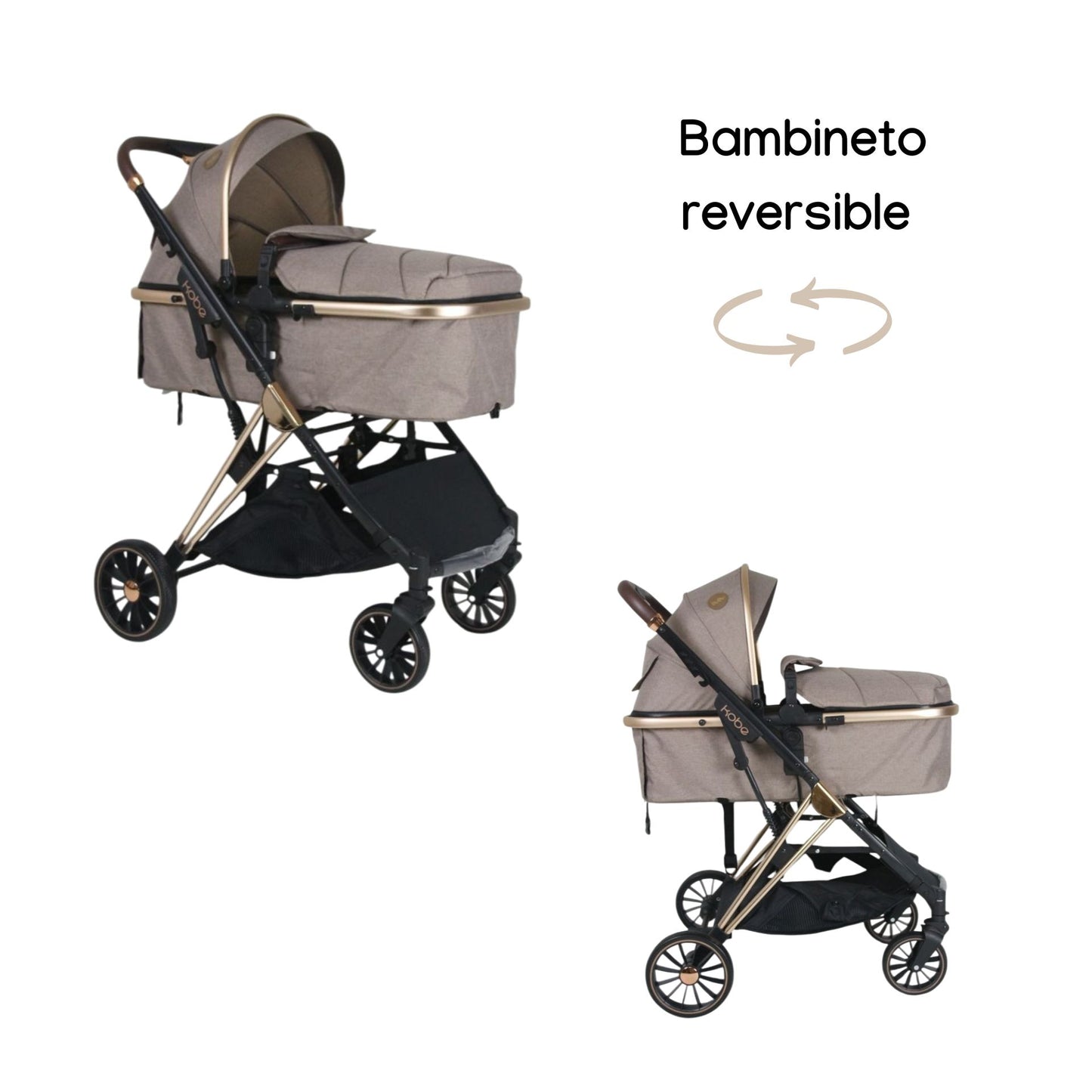 Kobe Sistema de Viaje Bubu Beige