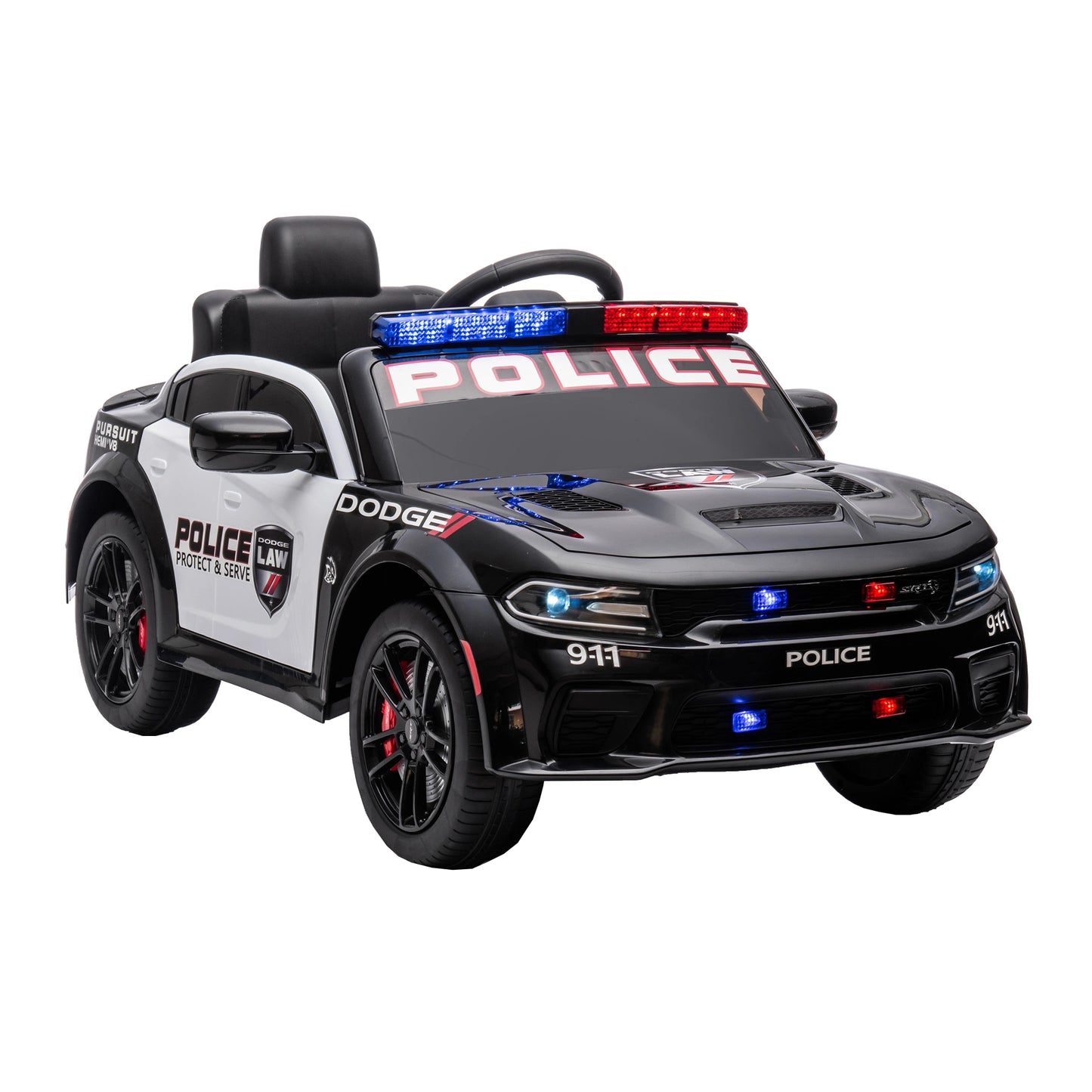 Carrito Policía Dodge para Niños