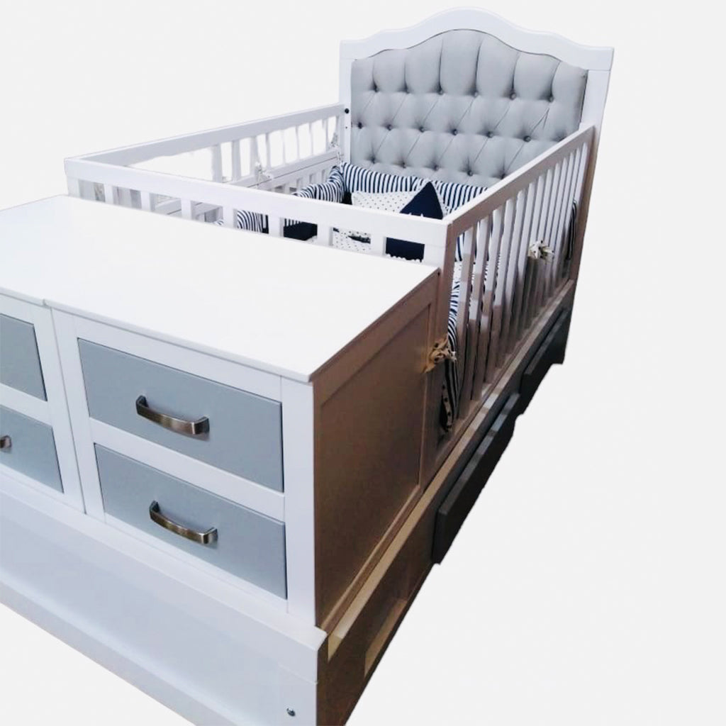 Cuna Cama Victoria Con Cajones