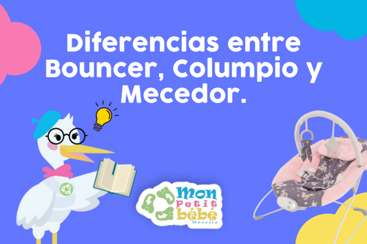 Bouncer, Columpio y Mecedor para Bebés: ¿Cuáles son las Diferencias?