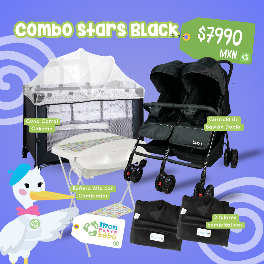 Combo Stars Black