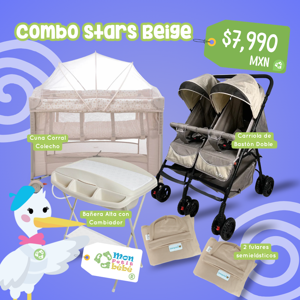 Combo Stars Beige