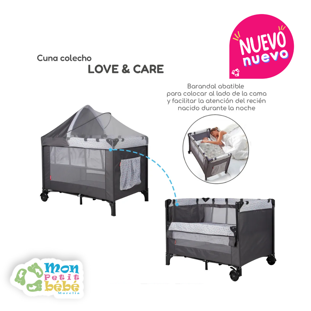 Cuna Colecho Love & Care D´Bebé