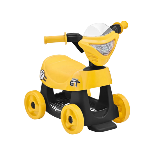 Montable Moto Amarillo