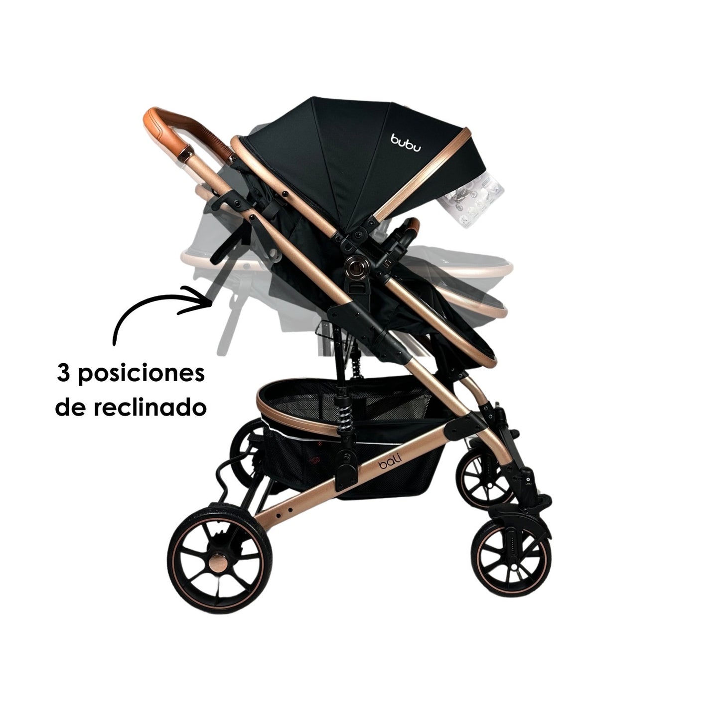 Carriola Bubu Bali negra