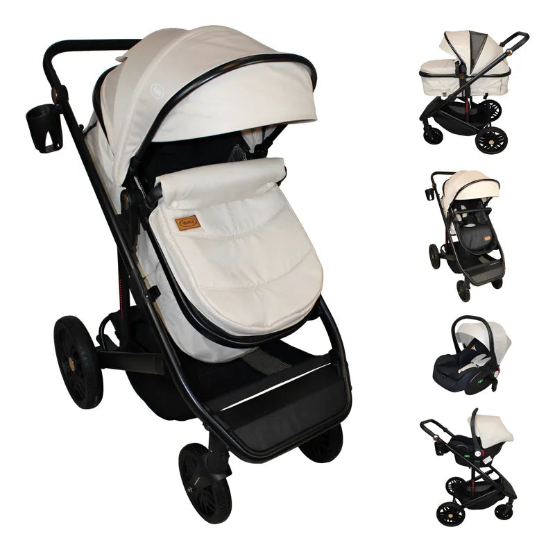 Carriola 4 en 1 Ibaby Cupra Beige