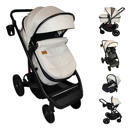 Carriola 4 en 1 Ibaby Cupra Beige