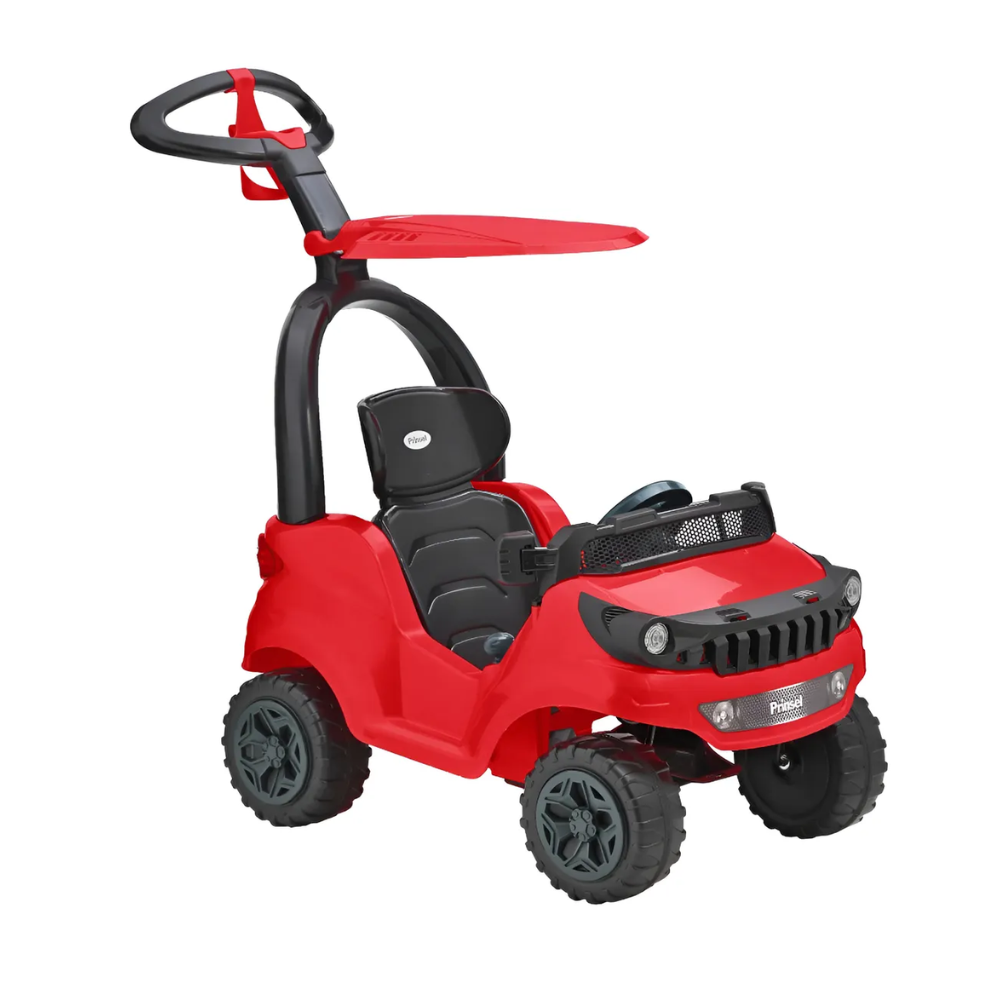 Carrito Push Adventure Rojo