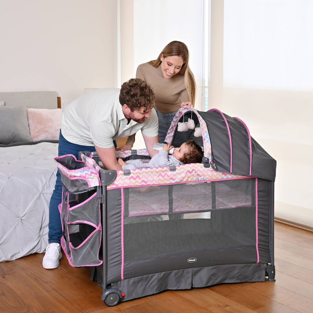 Cuna Corral Verona Rosa