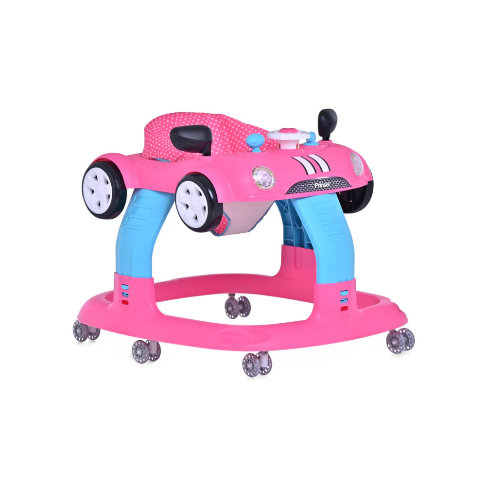 Andadera Auto Rosa