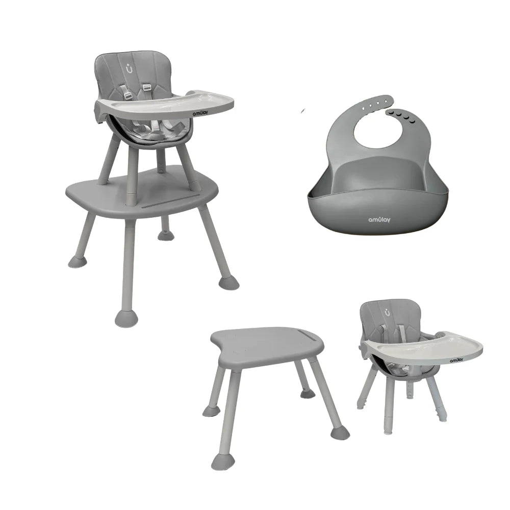 Silla Alta 7 en 1 Gris