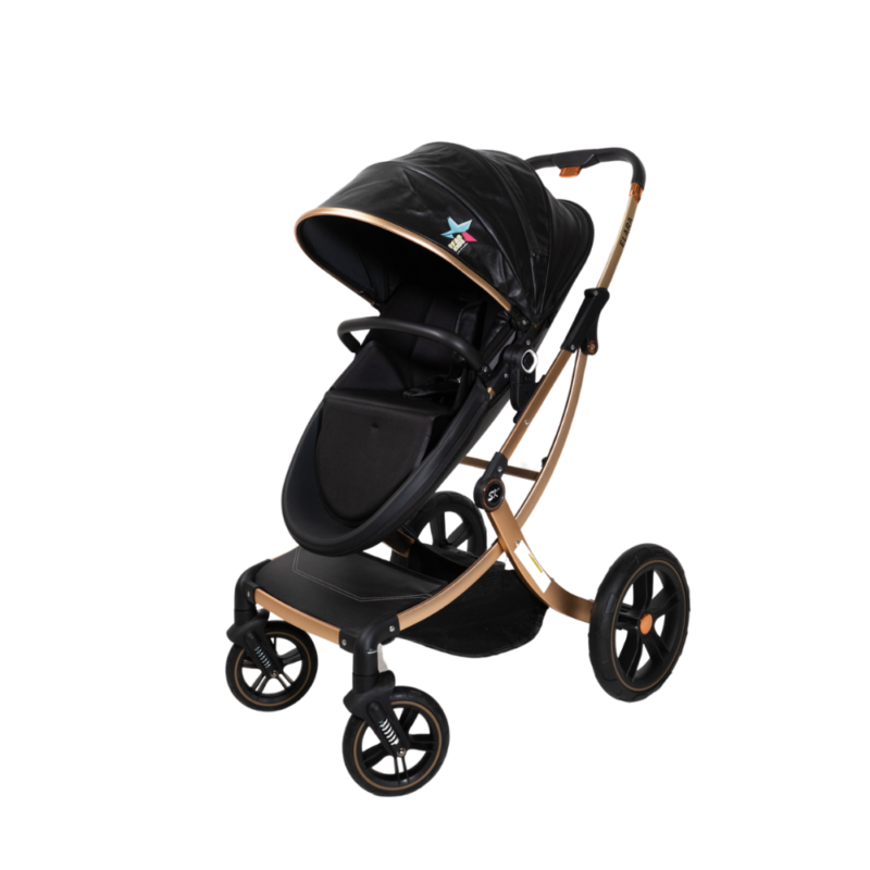 Carriola Elara 4 en 1 Travel Negro