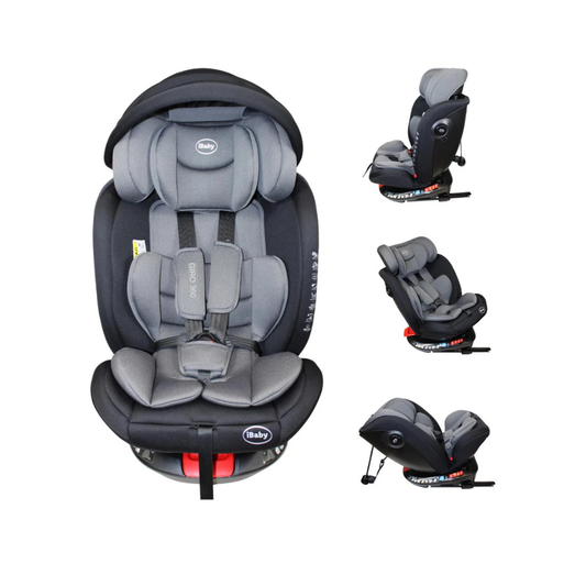 Autoasiento iBaby Giro 360 Negro