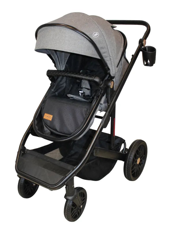 Carriola 4 en 1 Ibaby Cupra Gris
