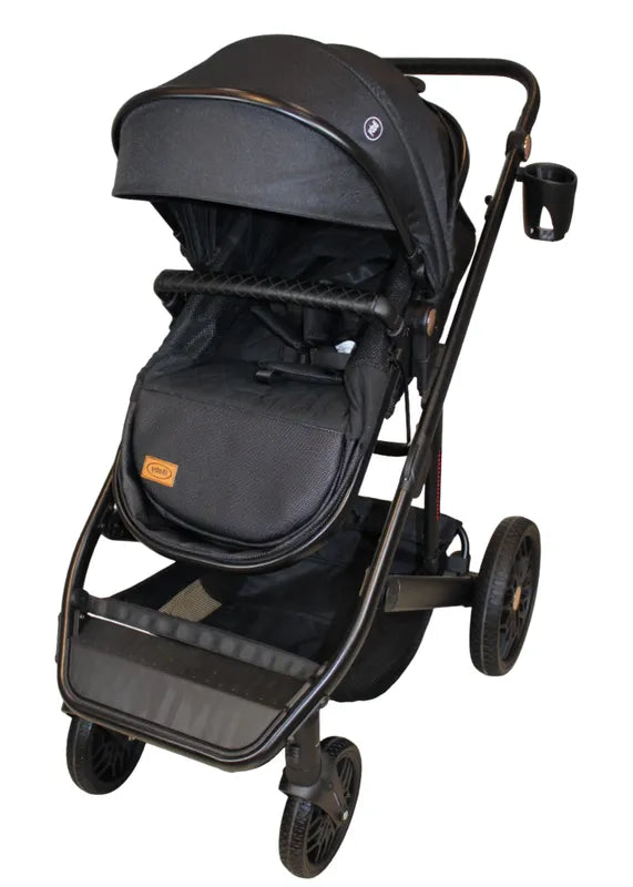 Carriola 4 en 1 Ibaby Cupra Negra