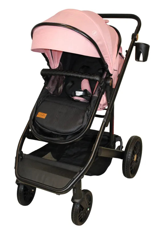 Carriola 4 en 1 Ibaby Cupra Rosa