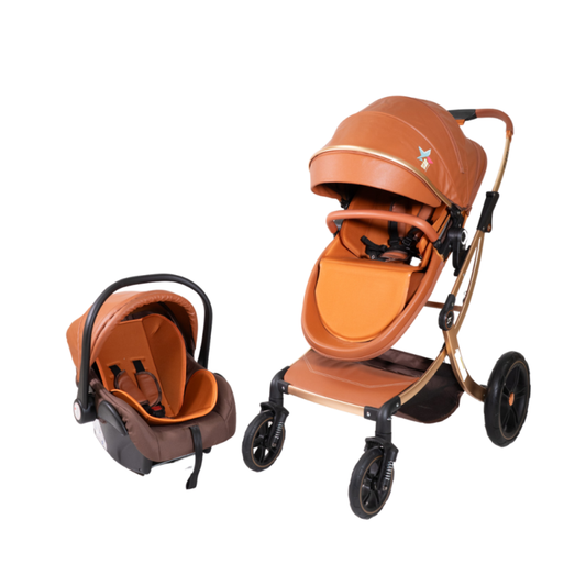 Carriola Elara 4 EN 1 Travel Marrón