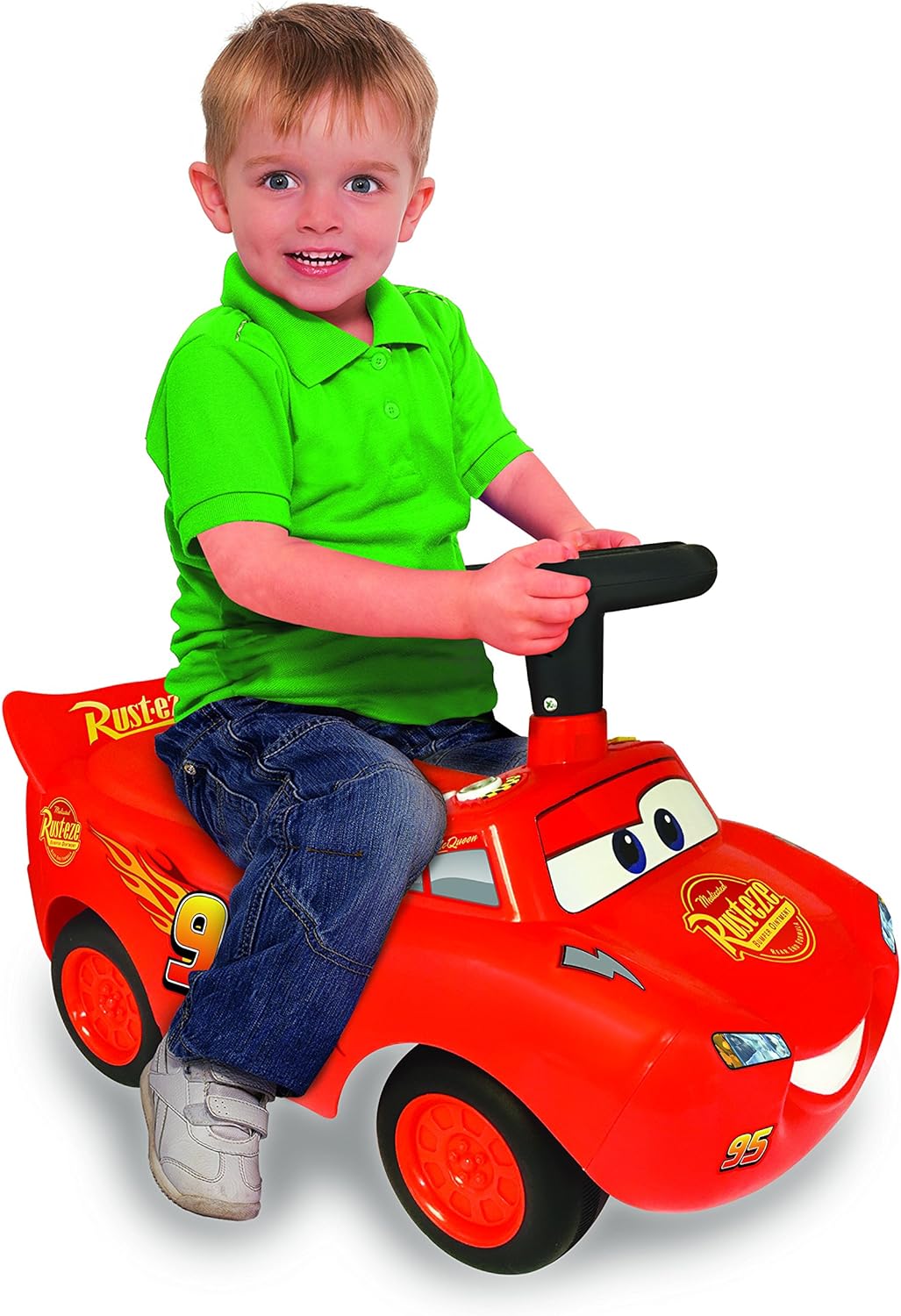 Carro montable best sale de rayo mcqueen