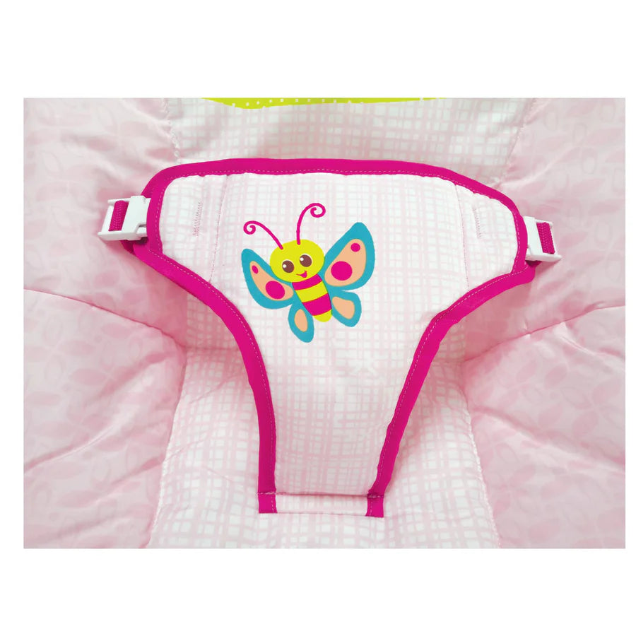 Bouncer Cebra Rosa
