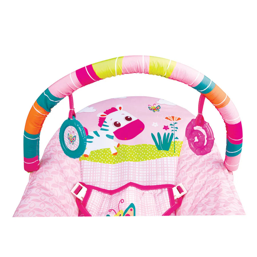 Bouncer Cebra Rosa