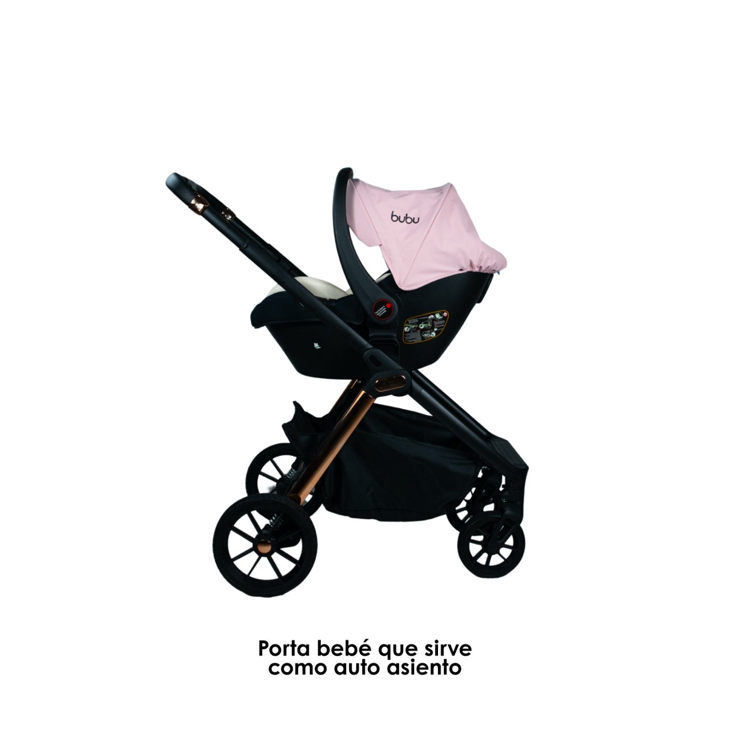 Carriola Nara Bubu rosa