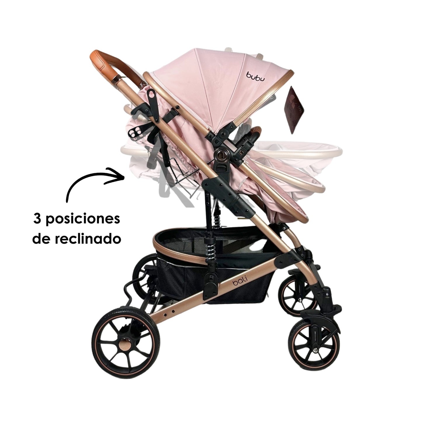 Carriola Bubu Bali Rosa