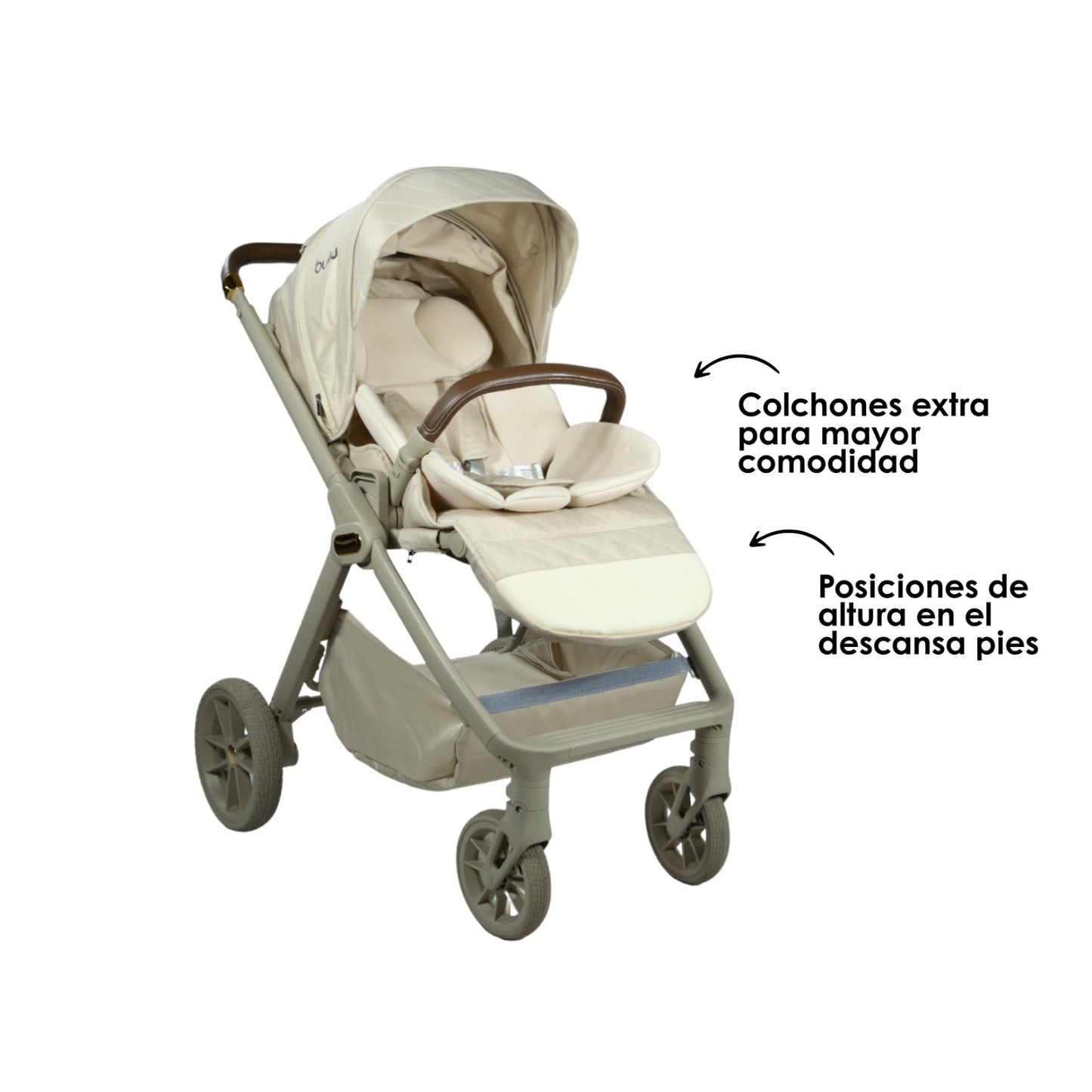 Carriola Nara Bubu beige