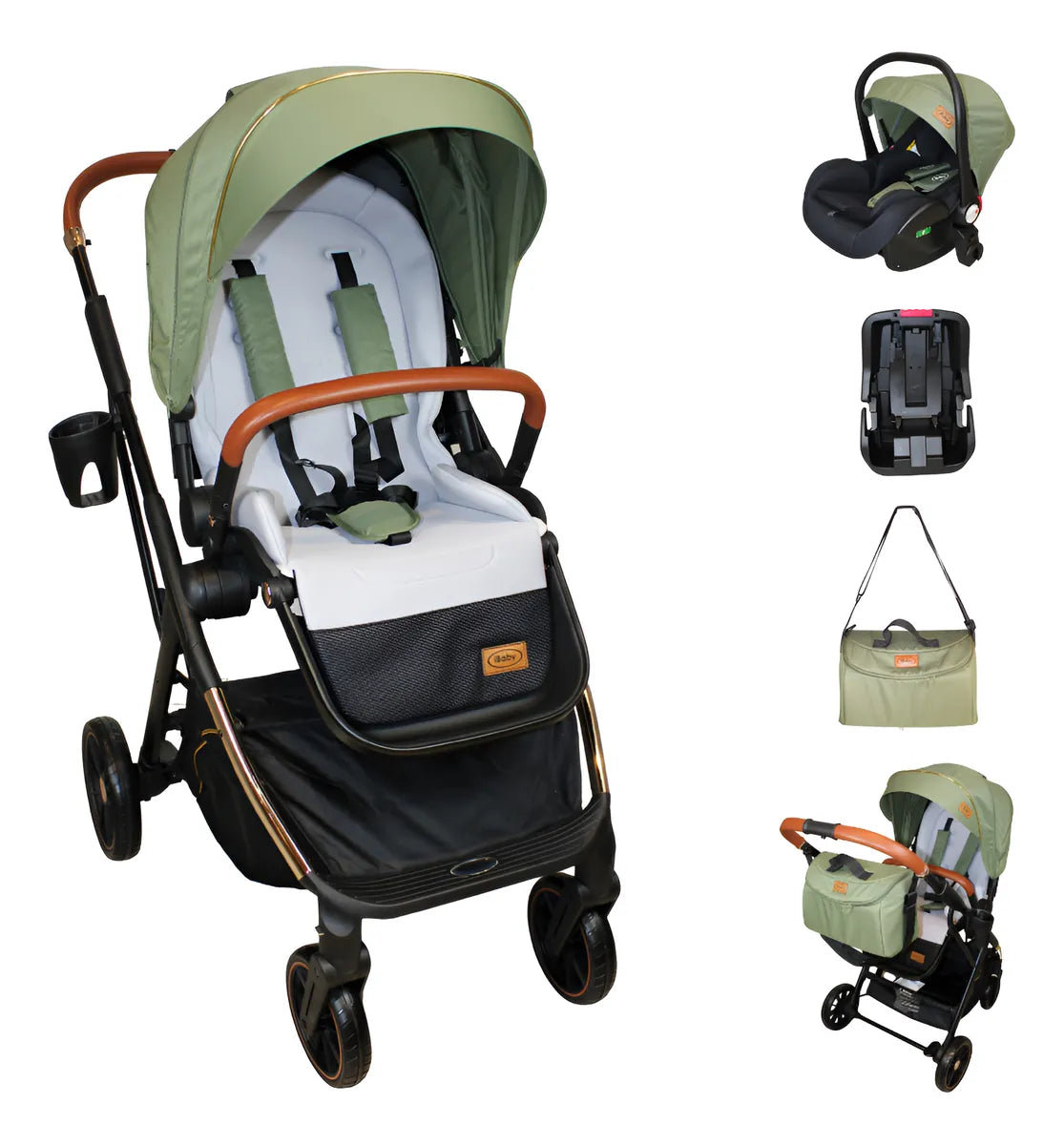 Carriola Borah Ibaby Verde