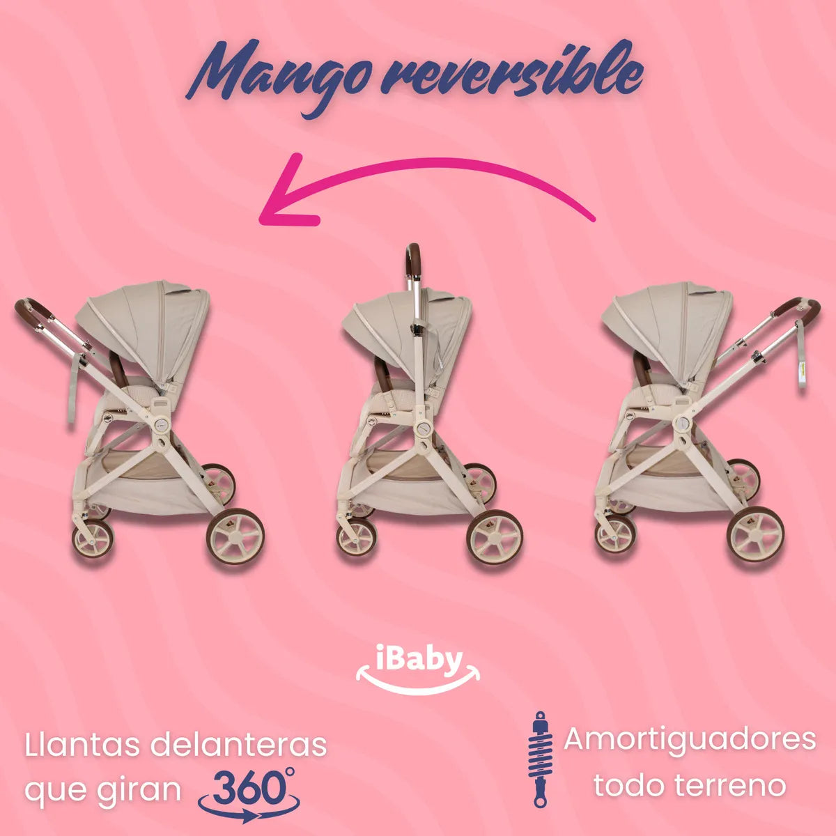 Carriola Emma Elegante Beige