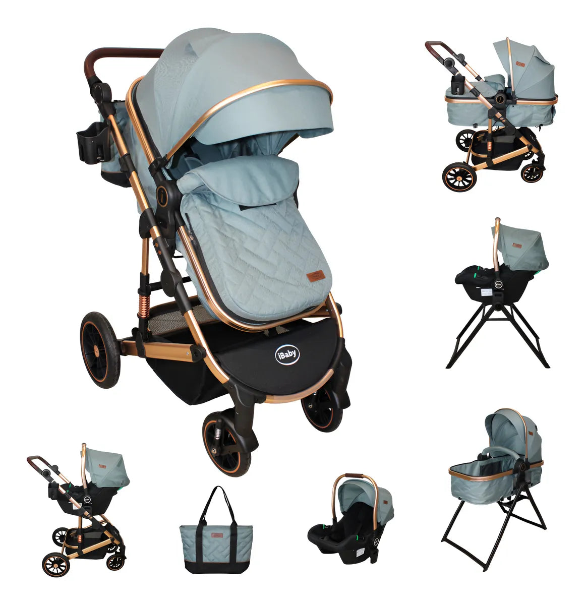 Carriola 6 en 1 Amalfi Verde